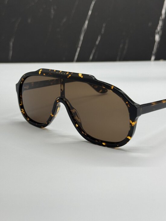 NEW GUCCI GG1038S 002 HAVANA UNISEX SUNGLASSES main image 4